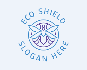 Pesticide - Insect Wing Emblem logo design