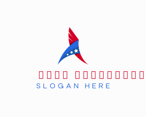 Corporate - Patriotic American Wings logo design