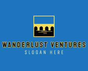 Viaduct Bridge Port  logo design