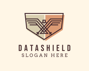 Military Eagle Shield Logo