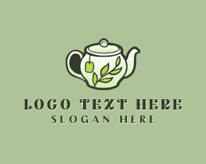 Tea - Herbal Tea Teapot logo design