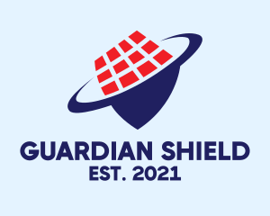 Secure - Security Shield Technology logo design