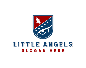 Aviation - Eagle Eye Crest logo design