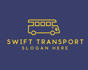 Bus Transportation Service logo design