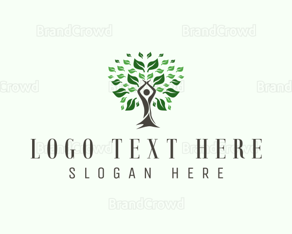 Human Tree Meditation Logo