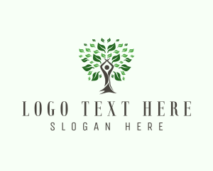 Human Tree Meditation Logo