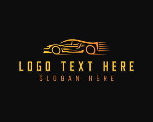 Auto - Speed Racer Vehicle logo design