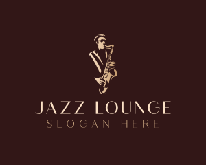 Jazz - Saxophone Jazz Musician logo design