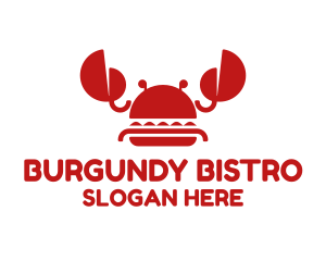 Crab Burger Bistro  logo design