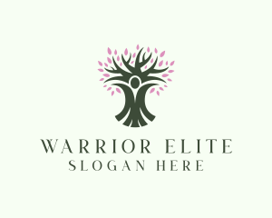 Association - Wellness Human Tree logo design