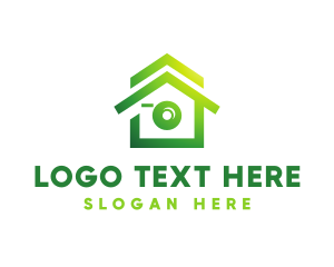 Architectural - Home Surveillance Camera logo design