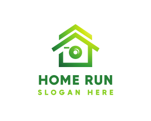 Home Surveillance Camera logo design