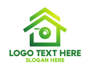 Green House - Green House Camera logo design