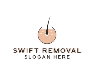 Removal - Skin Hair Follicle logo design