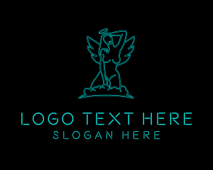 Las Vegas - Sexy Woman Body logo design