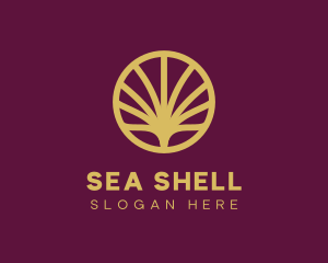 Luxury Shell Fan logo design