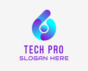 Program - Digital Program Technology logo design