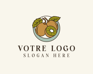 Organic - Organic Kiwi Fruit logo design