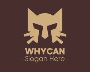 Cat Whiskers Helmet  logo design