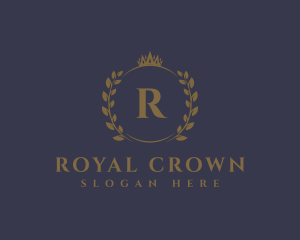 Medieval Royal Wreath logo design