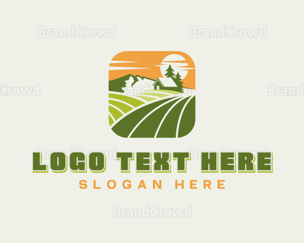 Farmhouse Landscaping Backyard Logo