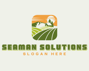 Farmhouse Landscaping Backyard Logo