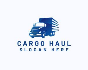 Truck Delivery Logistic logo design