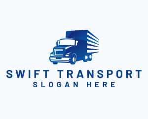 Truck Delivery Logistic logo design