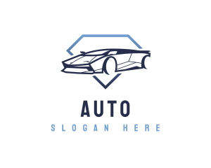 Car Diamond Auto logo design