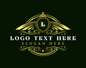 Wing - Luxury Wing Shield Accessory logo design