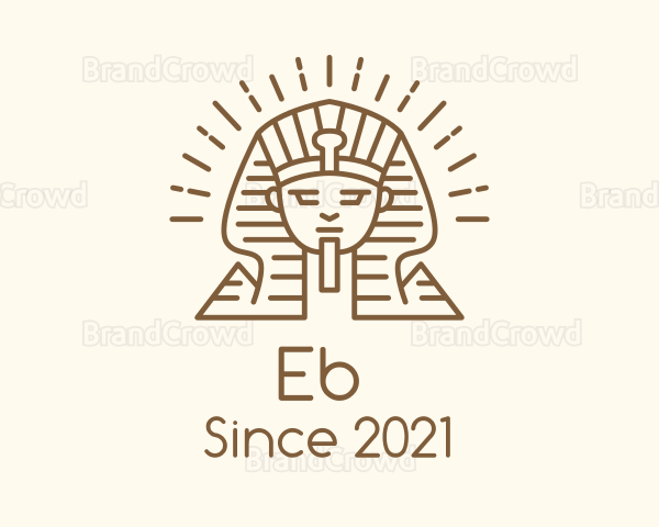 Ancient Egypt Sphinx Logo