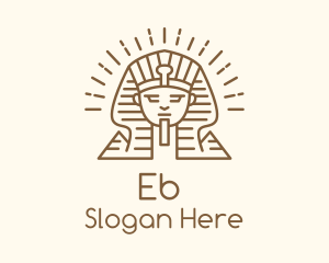 Ancient Egypt Sphinx  Logo