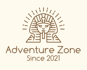 Ancient Egypt Sphinx  logo design