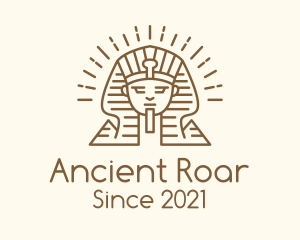 Ancient Egypt Sphinx  logo design