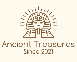 Ancient Egypt Sphinx  logo design