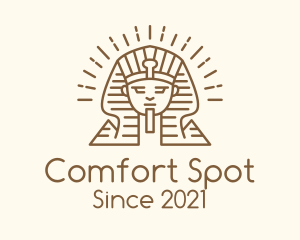 Ancient Egypt Sphinx  logo design