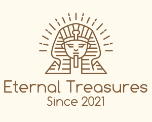 Ancient - Ancient Egypt Sphinx logo design