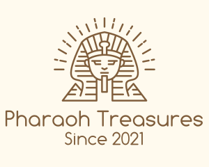 Ancient Egypt Sphinx  logo design