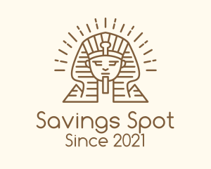 Ancient Egypt Sphinx  logo design