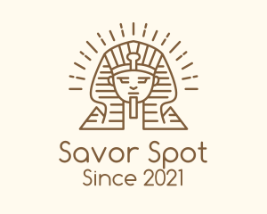 Ancient Egypt Sphinx  logo design