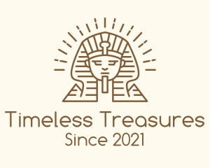 Ancient - Ancient Egypt Sphinx logo design