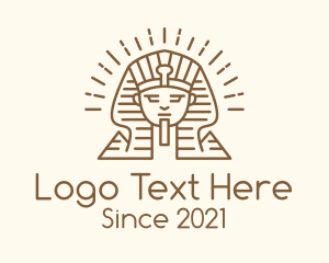 Ancient - Ancient Egypt Sphinx logo design