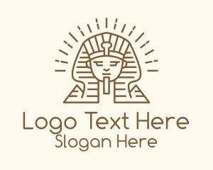 Ancient Egypt Sphinx  Logo