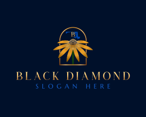 Black Eyed Susan Maryland logo design