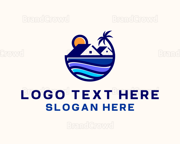 Beach House Tree Logo
