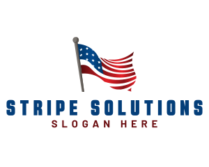 American Flag Nation logo design