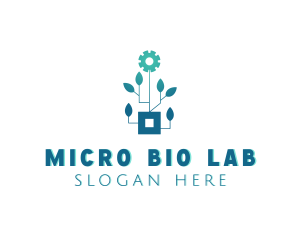 Gear Leaf Biotech logo design