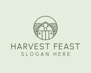 Ranch Farmhouse Harvest logo design