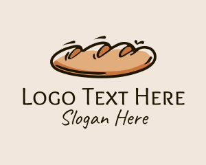 Bread - Fresh Bread Loaf logo design