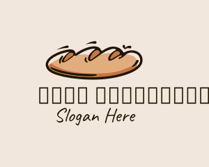 Fresh Bread Loaf  Logo